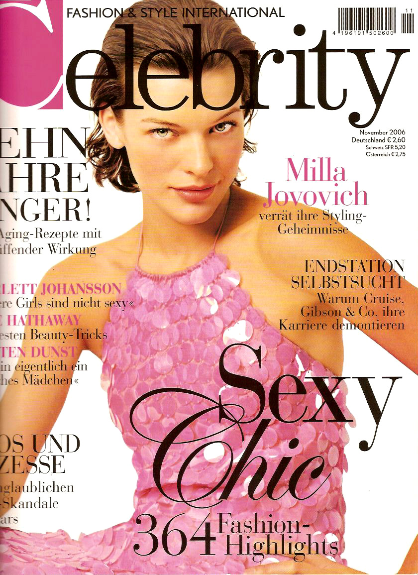 MillaJ.com :: The Official Milla Jovovich Website :: Celebrity (Germany ...