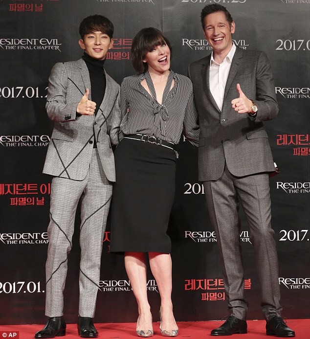 Lee Joon Gi and Milla Jovovich Promote Their Movie Resident Evil: The Final  Chapter in South Korea