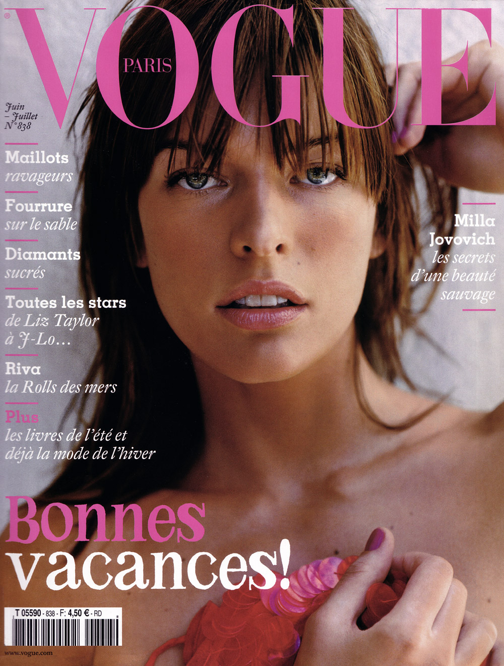 MillaJ.com :: The Official Milla Jovovich Website :: Vogue (France ...